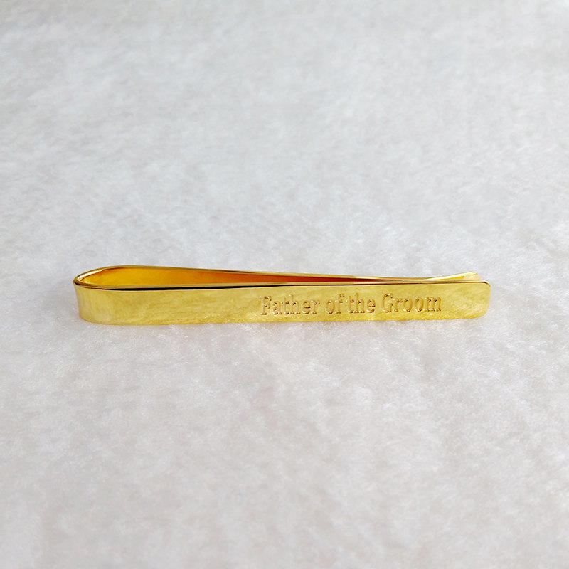 Double Name Tie Clip
