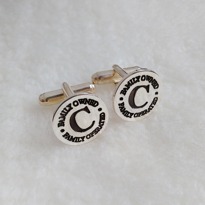 Engraved Logo Cufflinks