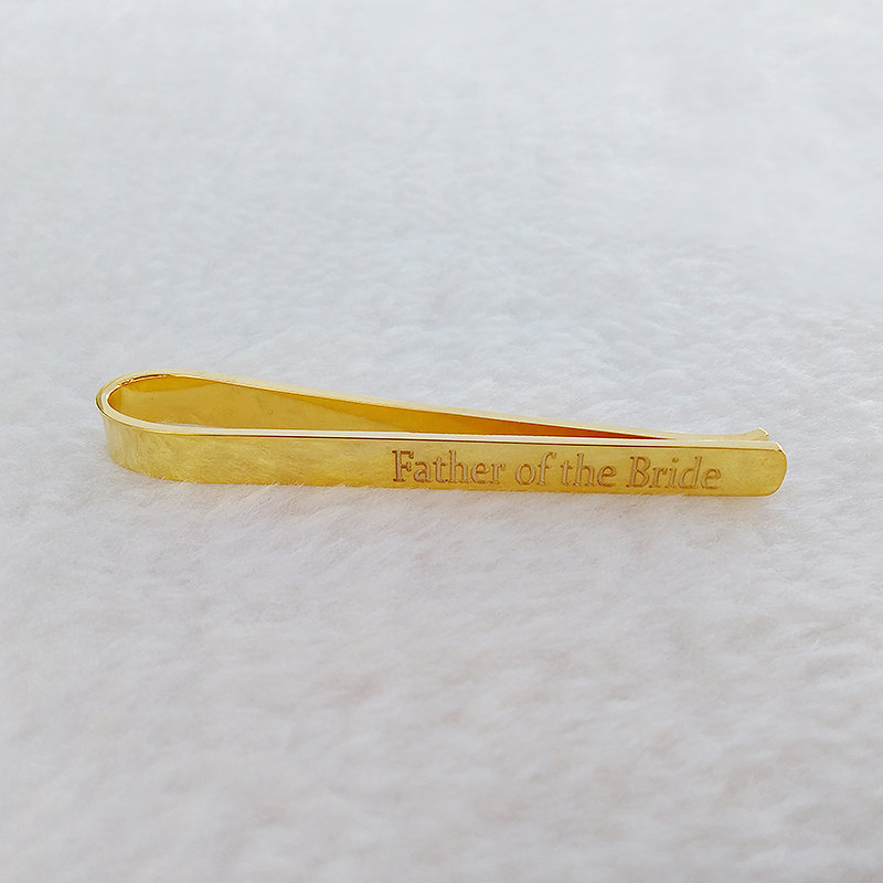 Father Of The Bride Tie Clip
