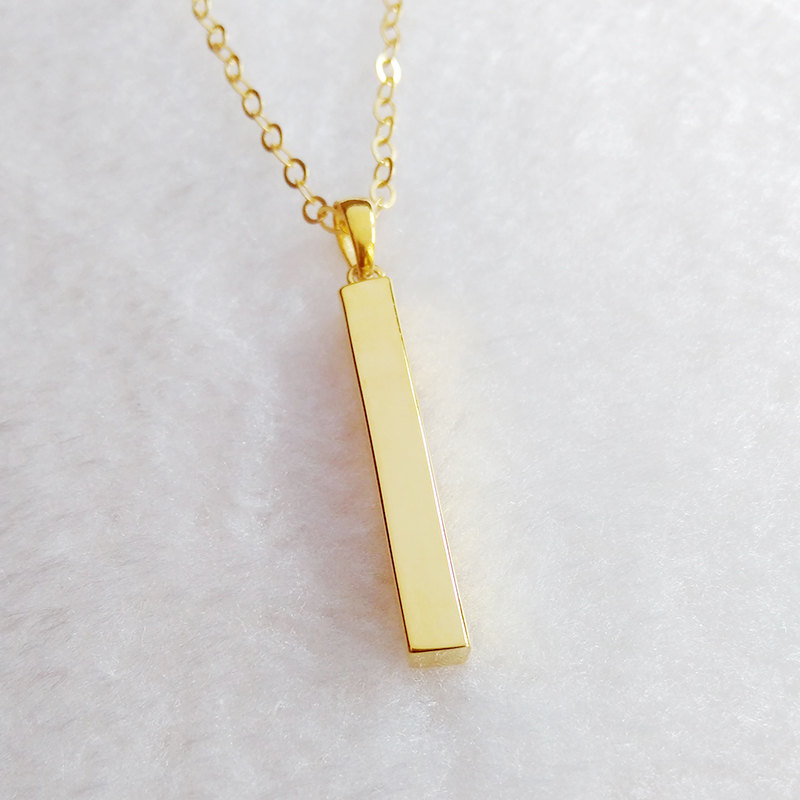 Gold Bar Necklace