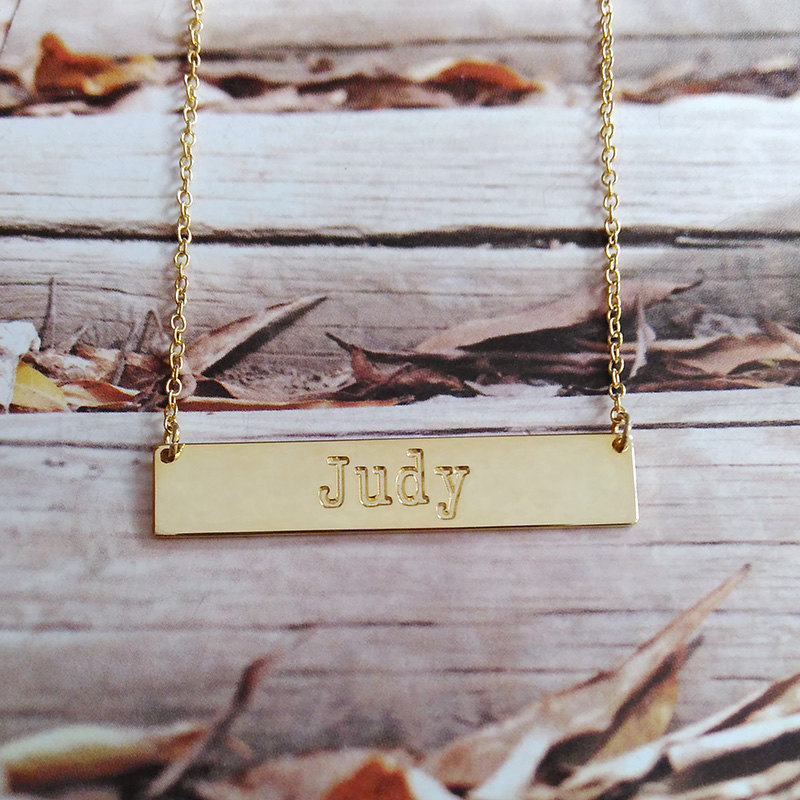 Gold Name Necklace