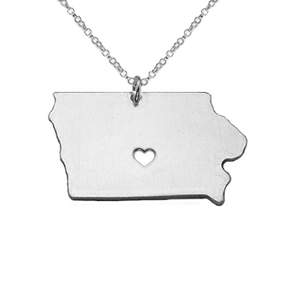 IA State Charm Ncklace