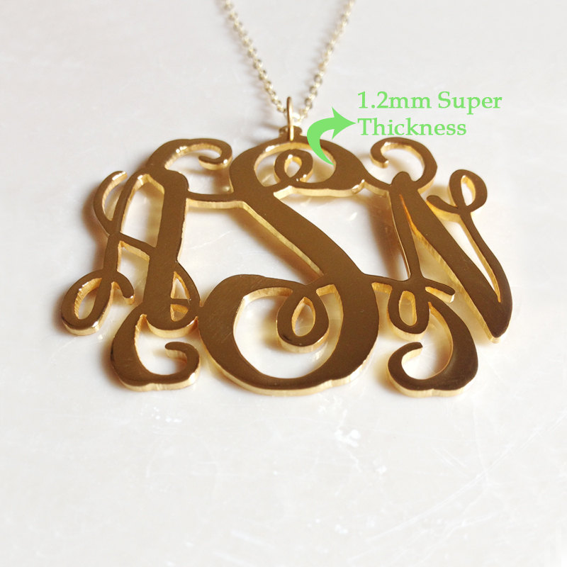 Monogram Necklace