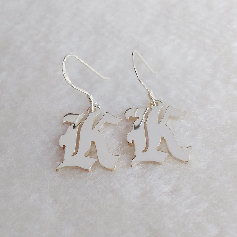 Old English Earrings