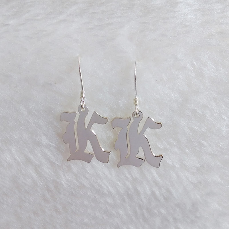 Old English Earrings