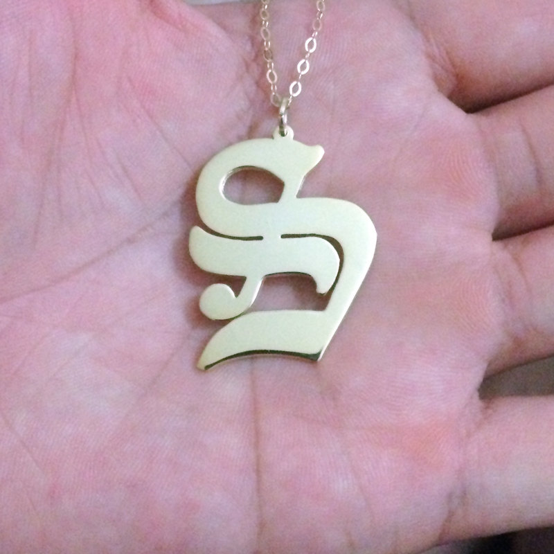 Old English Necklace