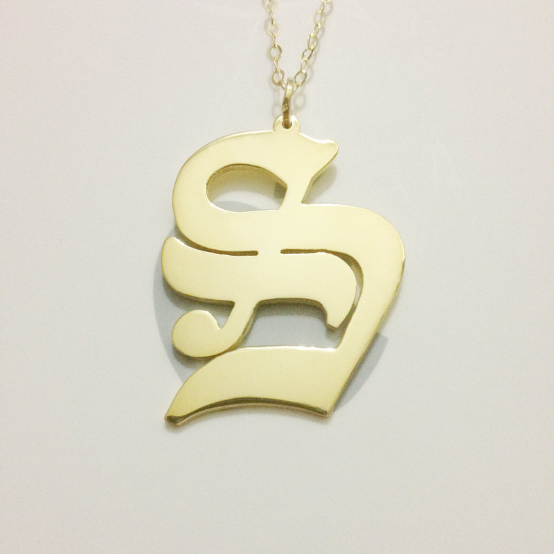 Old English Necklace