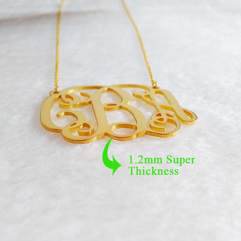 Personalized Monogram Necklace