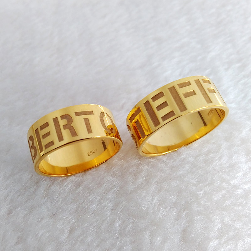 Personalized Name Ring