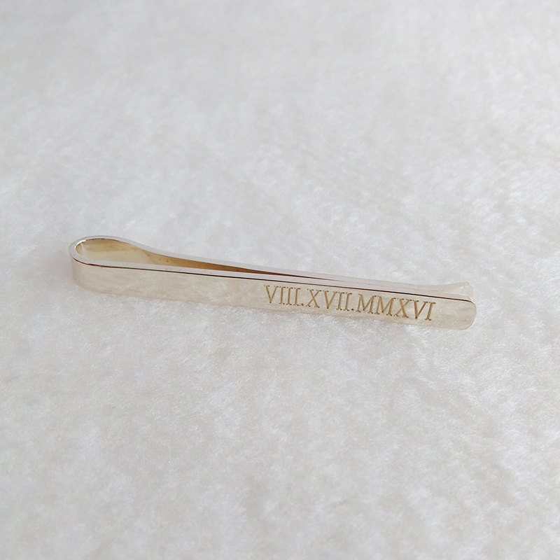 Personalized Name Tie Clip