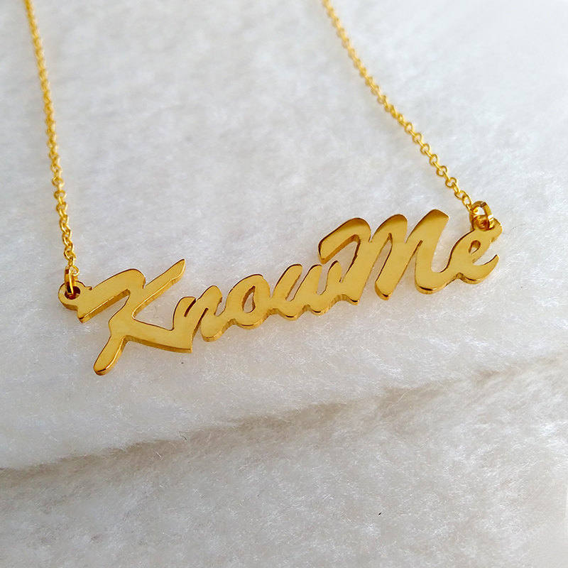 Personalized Phrase Necklace