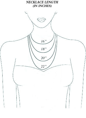 Silver Monogram Necklace