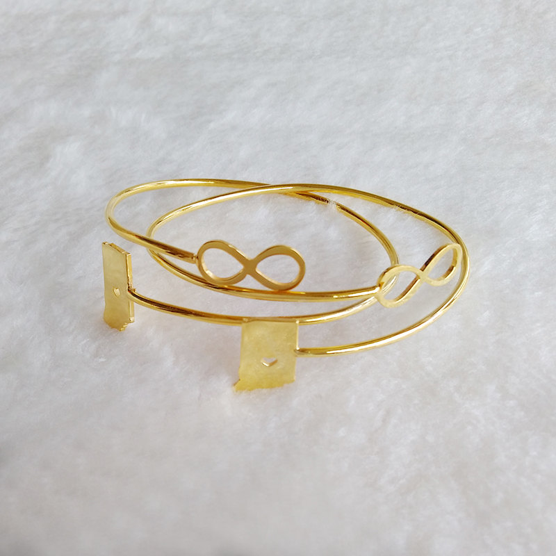 States And Infinity Bracelet