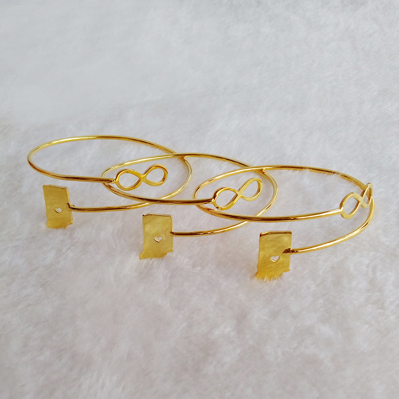 States And Infinity Bracelet