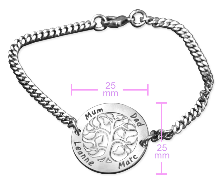 NN Vertical Personalised Bracelet