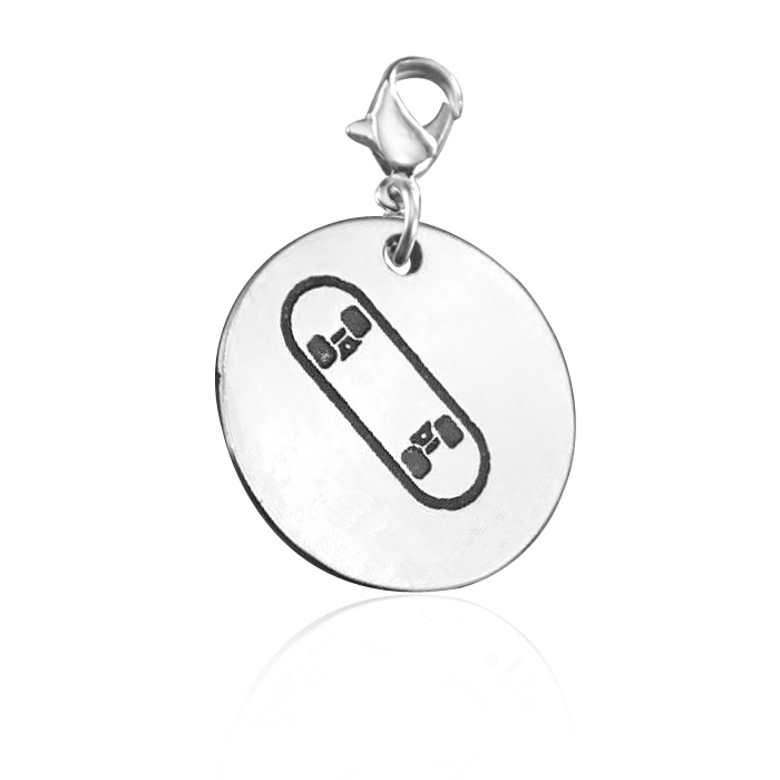 Skateboard Charm