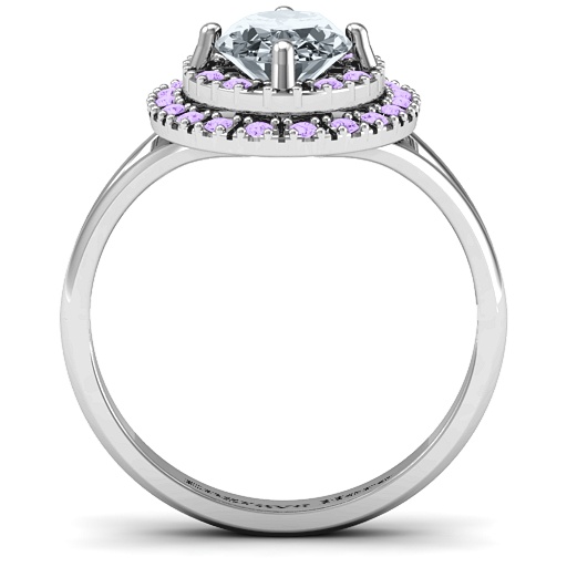 Margaret Double Halo Ring
