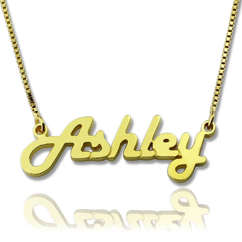 Name Necklace - Retro Stylish