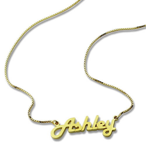 Name Necklace - Retro Stylish