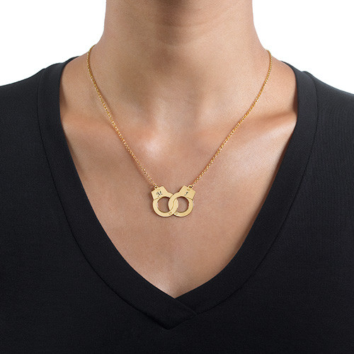 Personalised Necklaces - Handcuff Necklace Plating