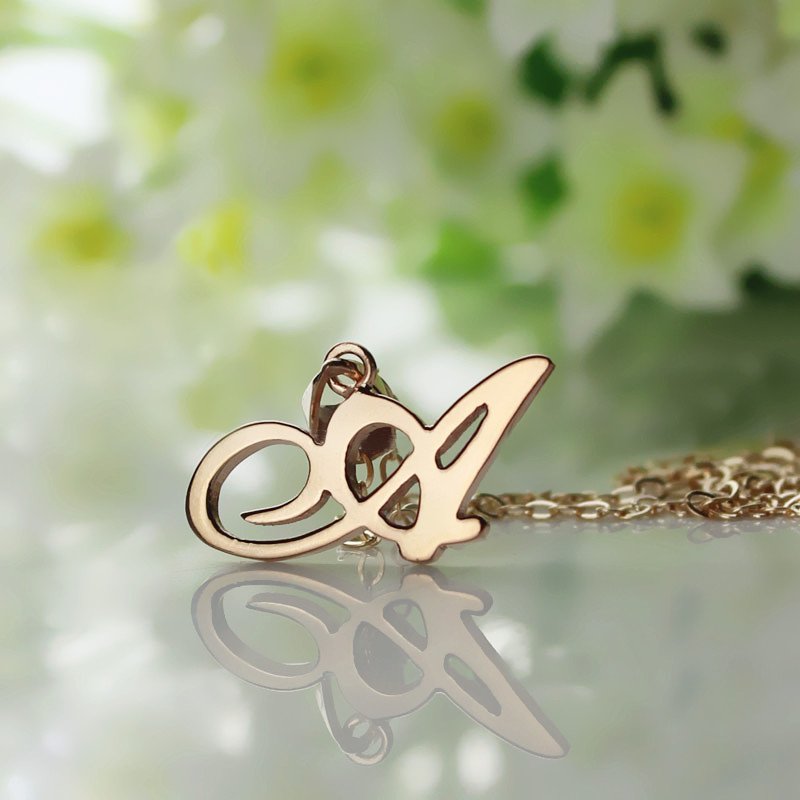 Personalised Necklaces - Letter Necklace