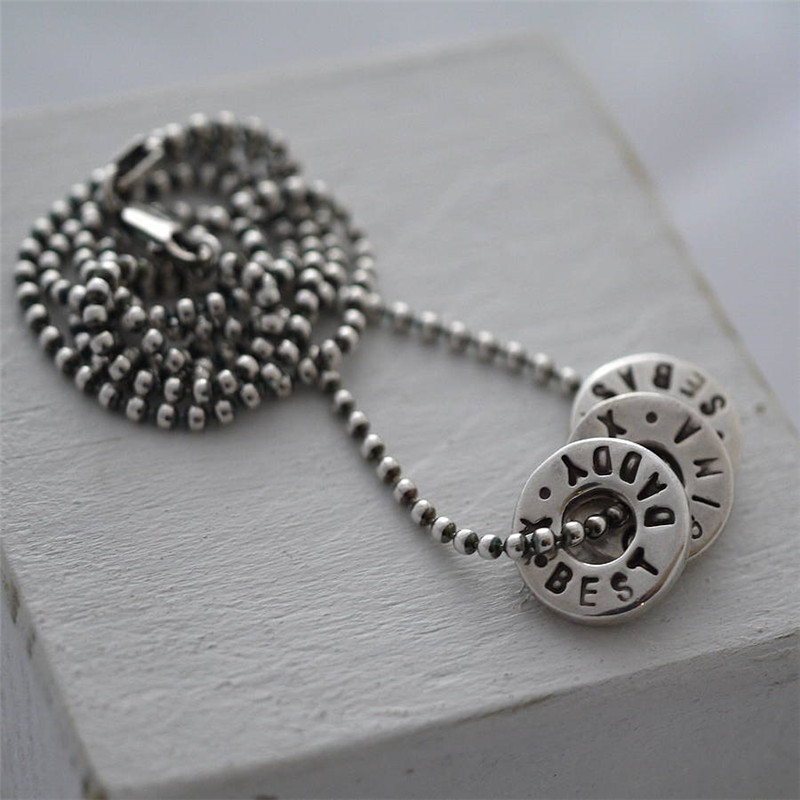 Personalised Necklaces - Washer Necklace